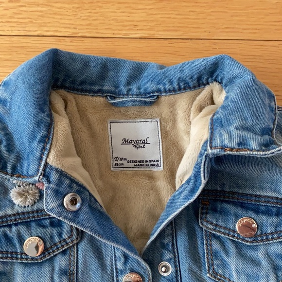 Mayoral Toddler Jean Jacket 18mos - Picture 2 of 5